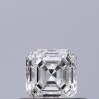 Diamante Naturale Taglio Asscher 0.34ct VG/EX F VVS1 - GIA - 3.87x3.84x2.54mm