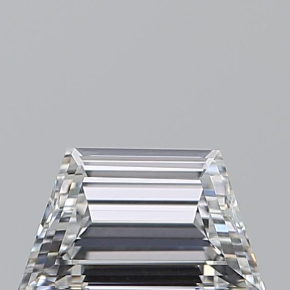 Diamante Naturale Taglio Trapezio 0.57ct VG/EX D VS1 - GIA - 6.74x3.95x2.54mm
