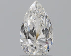 Diamante Naturale Taglio Goccia 0.7ct VG/EX E VVS1 - GIA - 8.42x4.83x2.89mm