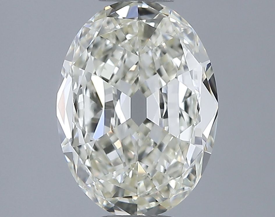 Diamante Naturale Taglio Ovale 1.5ct VG/EX J VVS1 - IGI - 9.0x6.63x3.17mm