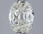 Diamante Naturale Taglio Ovale 1.5ct VG/EX J VVS1 - IGI - 9.0x6.63x3.17mm