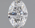 Diamante Naturale Taglio Ovale 0.56ct VG/EX E VVS2 - GIA - 6.76x4.61x2.85mm