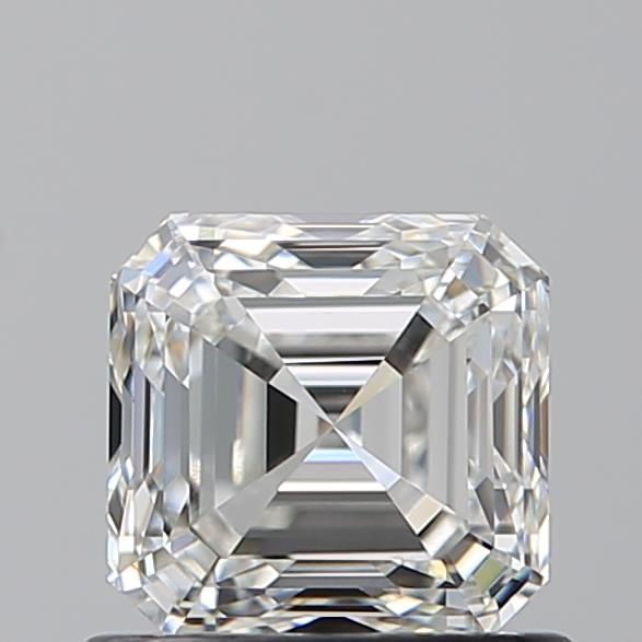 Diamante Naturale Taglio Asscher 0.9ct VG/EX H VVS1 - GIA - 5.18x5.04x3.57mm