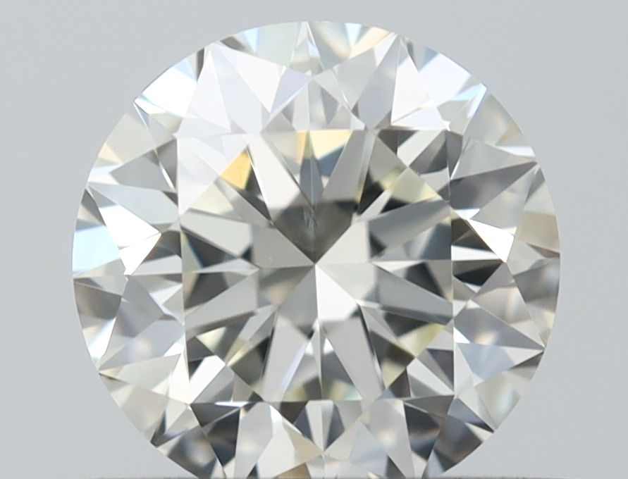 Diamante Naturale Taglio Brillante 0.5ct 3EX J VVS2 - IGI - 4.99x5.02x3.19mm