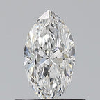 Diamante Naturale Taglio Marquise 0.5ct VG/EX F VS1 - GIA - 7.84x4.17x2.52mm