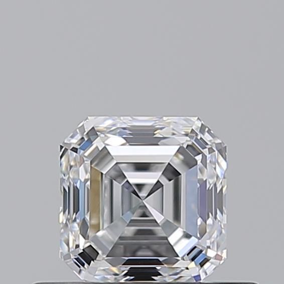 Diamante Naturale Taglio Asscher 0.51ct EX/EX E VVS1 - GIA - 4.39x4.3x2.94mm