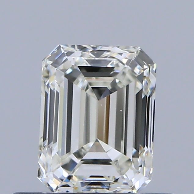 Diamante Naturale Taglio Smeraldo 0.5ct G/EX J VS1 - GIA - 5.05x3.84x2.67mm