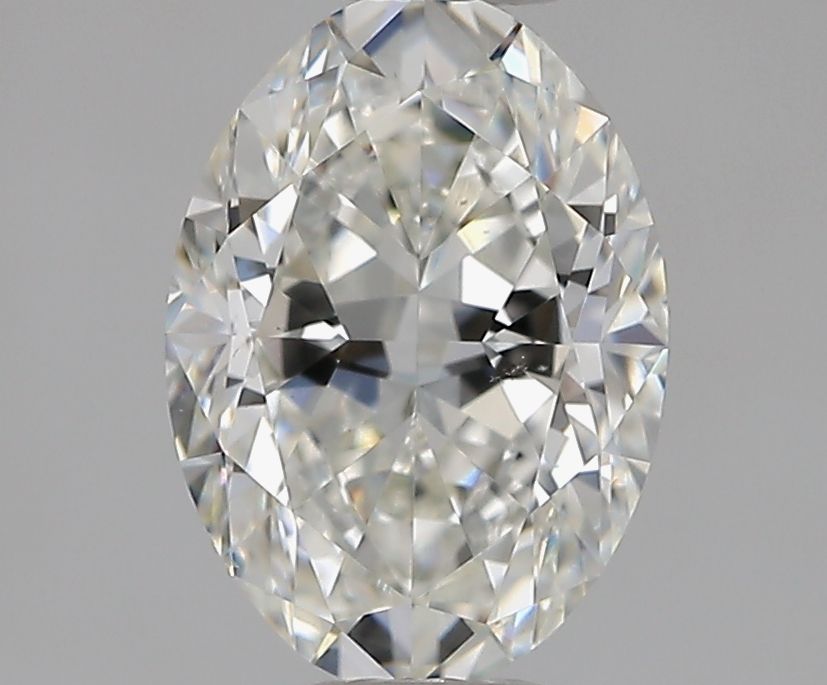 Diamante Naturale Taglio Ovale 1.01ct EX/EX G VS2 - GIA - 7.67x5.49x3.57mm