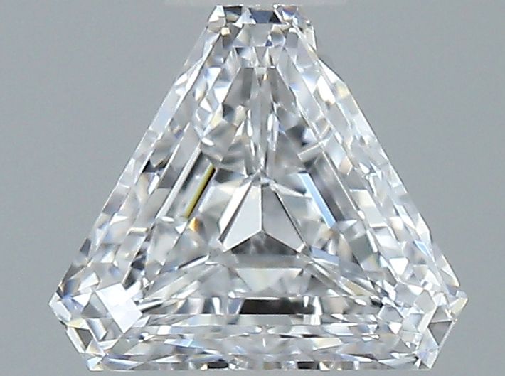 Diamante Naturale Taglio Triangular 0.48ct EX/EX D IF - GIA - 5.13x5.82x2.49mm