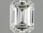 Diamante Naturale Taglio Smeraldo 0.37ct VG/G H VS1 - GIA - 4.65x3.37x2.42mm