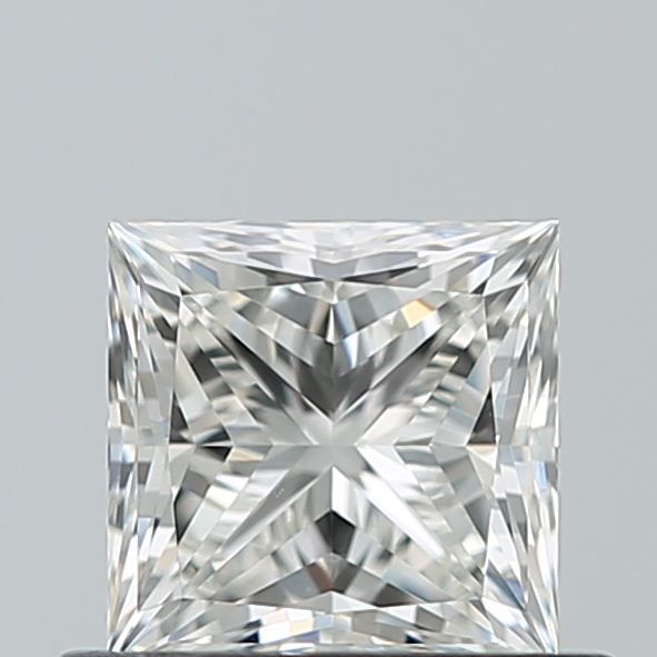 Diamante Naturale Taglio Princess 0.7ct EX/EX G VVS2 - IGI - 4.77x4.76x3.46mm