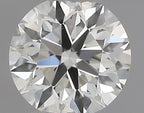 Diamante Naturale Taglio Brillante 0.3ct EX/VG/EX J VS1 - IGI - 4.26x4.32x2.67mm