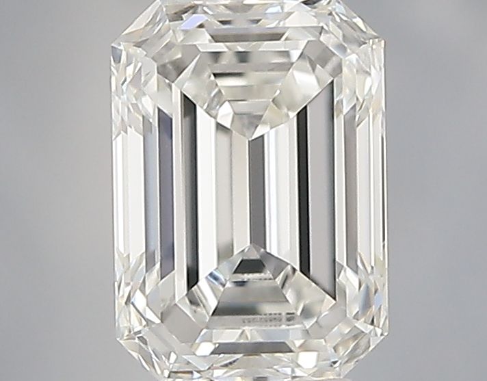 Diamante Naturale Taglio Smeraldo 0.5ct VG/EX F VVS2 - IGI - 5.48x3.84x2.5mm