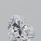 Diamante Naturale Taglio Cuore 0.51ct VG/VG D VS1 - GIA - 4.55x5.45x3.47mm