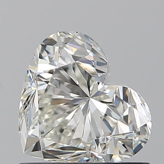 Diamante Naturale Taglio Cuore 0.9ct EX/EX J VVS1 - GIA - 5.64x6.49x4.15mm