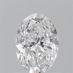 Diamante Naturale Taglio Ovale 1.01ct EX/EX E IF - GIA - 7.56x5.35x3.67mm