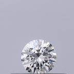 Diamante Taglio Brillante 0.18ct EX/VG/EX D VS2 - GIA - 3.64x3.67x2.23mm