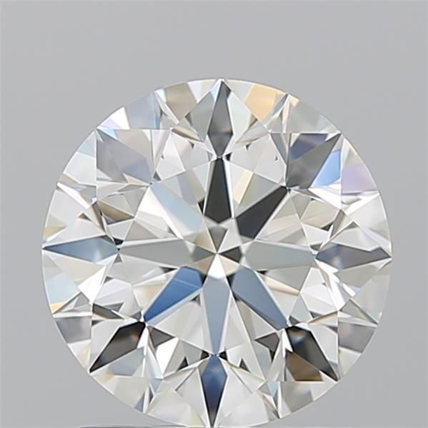 Diamante Naturale Taglio Brillante 1.61ct 3EX I VVS1 - IGI - 7.4x7.48x4.68mm