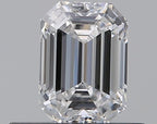 Diamante Naturale Taglio Smeraldo 0.5ct G/VG D VVS2 - GIA - 5.35x3.8x2.6mm