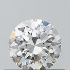 Diamante Naturale Taglio Brillante 0.5ct 3EX F VS1 - IGI - 5.01x5.05x3.16mm