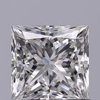 Diamante Naturale Taglio Princess 0.8ct EX/EX H VVS1 - GIA - 5.01x4.98x3.67mm