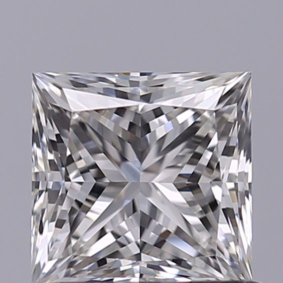 Diamante Naturale Taglio Princess 0.8ct EX/EX H VVS1 - GIA - 5.01x4.98x3.67mm