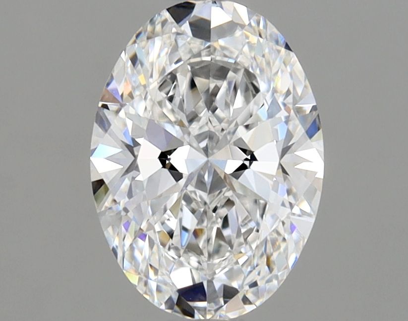 Diamante Naturale Taglio Ovale 1ct EX/EX E VVS2 - GIA - 7.88x5.68x3.45mm
