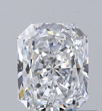 Diamante Naturale Taglio Radiant 0.61ct EX/EX D VS1 - GIA - 5.46x4.27x2.93mm