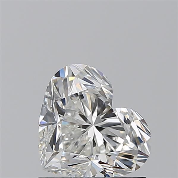 Diamante Naturale Taglio Cuore 1.01ct EX/EX G VVS2 - GIA - 6.01x6.92x4.06mm