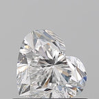 Diamante Naturale Taglio Cuore 0.6ct VG/EX F VVS2 - GIA - 5.06x5.81x3.46mm