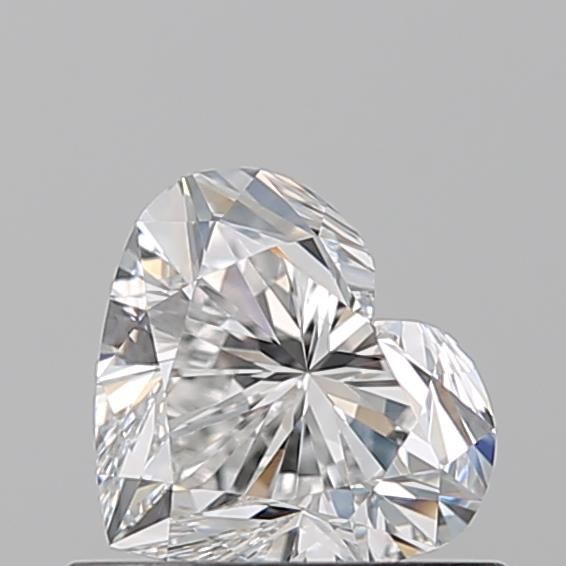 Diamante Naturale Taglio Cuore 0.6ct VG/EX F VVS2 - GIA - 5.06x5.81x3.46mm