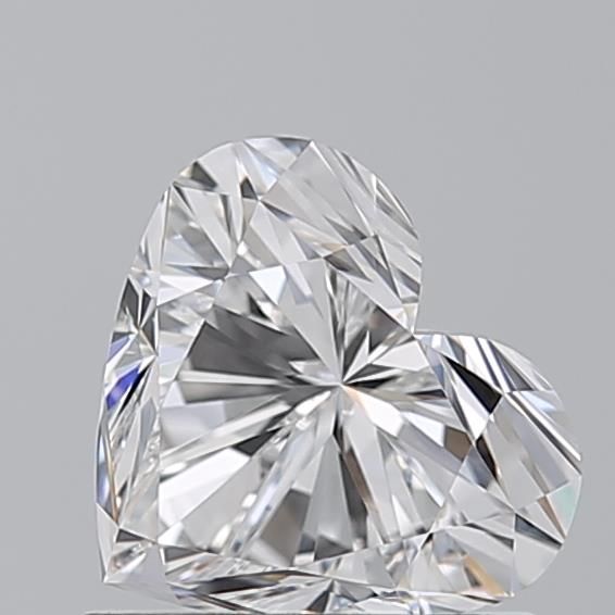 Diamante Naturale Taglio Cuore 1.01ct EX/EX E VVS1 - GIA - 6.1x7.0x4.19mm