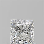 Diamante Naturale Taglio Princess 0.9ct EX/VG G VVS2 - GIA - 5.35x5.16x3.77mm