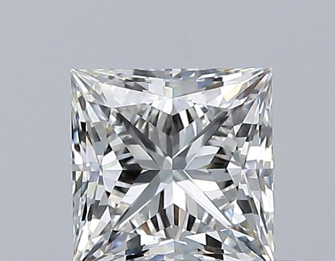 Diamante Naturale Taglio Princess 0.44ct VG/EX I IF - GIA - 4.09x4.08x3.0mm