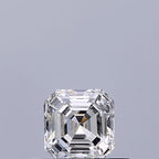Diamante Naturale Taglio Asscher 0.36ct VG/EX F VVS1 - GIA - 3.94x3.87x2.59mm