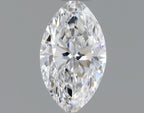Diamante Naturale Taglio Marquise 0.31ct G/VG D VVS1 - GIA - 6.39x3.58x2.3mm