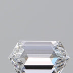 Diamante Naturale Taglio Esagonale 0.3ct VG/VG D IF - GIA - 5.62x3.13x2.02mm