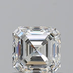 Diamante Naturale Taglio Asscher 0.71ct EX/EX I VVS2 - GIA - 4.84x4.75x3.27mm