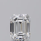 Diamante Naturale Taglio Smeraldo 1ct EX/EX E VVS1 - GIA - 6.4x4.77x3.41mm