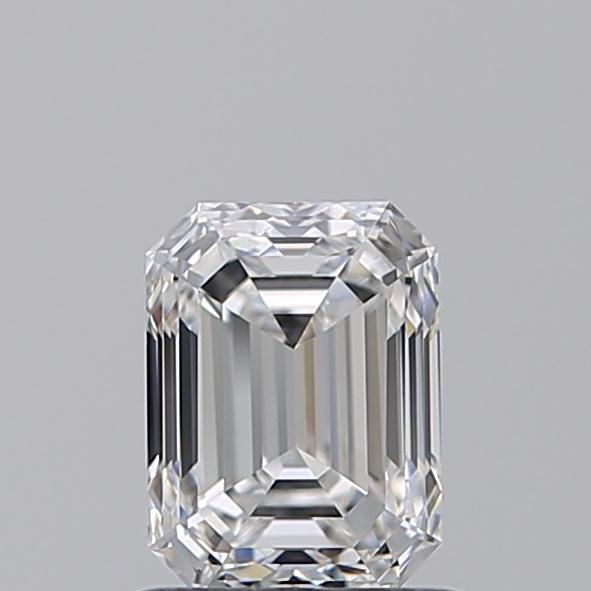Diamante Naturale Taglio Smeraldo 1ct EX/EX E VVS1 - GIA - 6.4x4.77x3.41mm