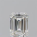 Diamante Naturale Taglio Smeraldo 1.2ct EX/EX I VVS1 - GIA - 7.26x5.26x3.31mm