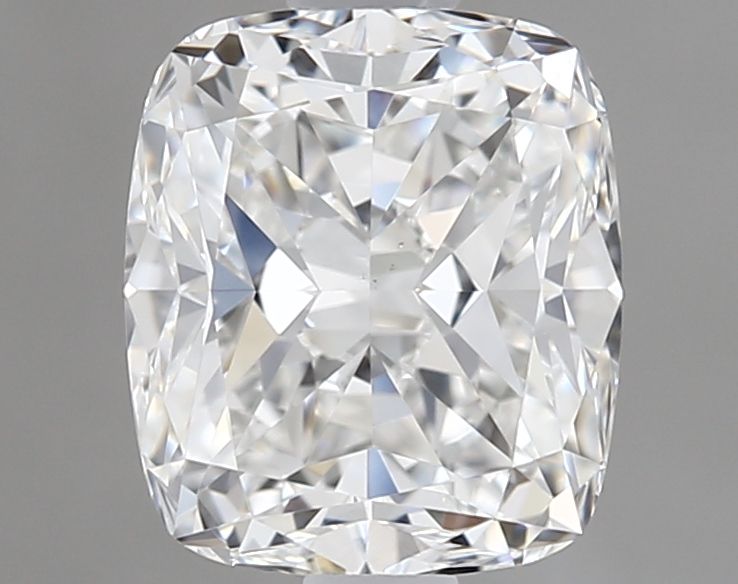 Diamante Taglio Cushion Brillante 1ct EX/EX F VS2 - GIA - 6.22x5.42x3.73mm