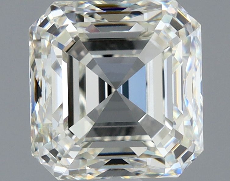 Diamante Naturale Taglio Asscher 1.9ct EX/EX J VS1 - GIA - 6.67x6.41x4.56mm