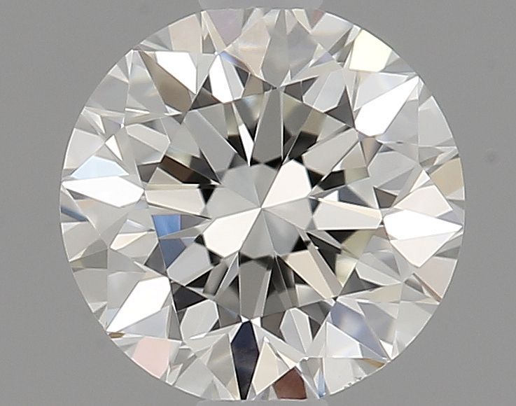 Diamante Naturale Taglio Brillante 0.5ct VG/VG/EX J VS1 - GIA - 5.01x4.96x3.2mm