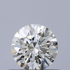 Diamante Naturale Taglio Brillante 0.55ct 3EX H VVS2 - IGI - 5.22x5.28x3.24mm