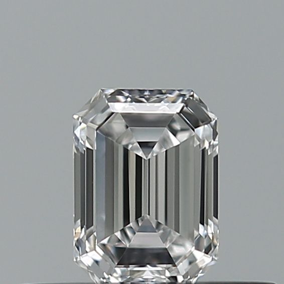 Diamante Naturale Taglio Smeraldo 0.3ct VG/EX D VVS1 - GIA - 4.53x3.28x2.17mm