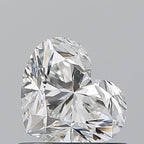 Diamante Naturale Taglio Cuore 0.71ct EX/EX G IF - GIA - 5.08x6.08x3.85mm