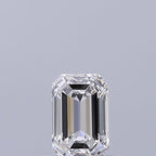 Diamante Naturale Taglio Smeraldo 0.32ct G/EX D VVS2 - GIA - 4.75x3.16x2.12mm