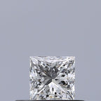 Diamante Naturale Taglio Princess 0.31ct VG/VG E VVS2 - GIA - 3.71x3.69x2.72mm
