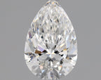 Diamante Naturale Taglio Goccia 0.6ct VG/EX F VVS1 - GIA - 7.33x4.68x2.93mm